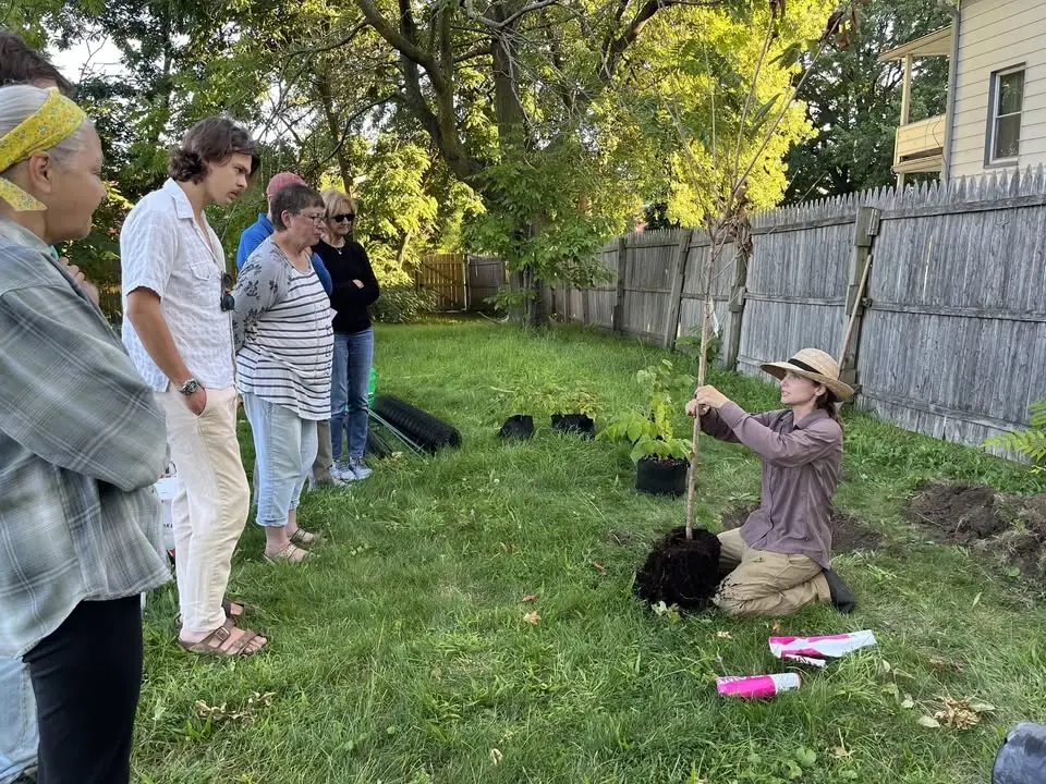 Native Garden Workday: Planting long-lived trees and shrubs