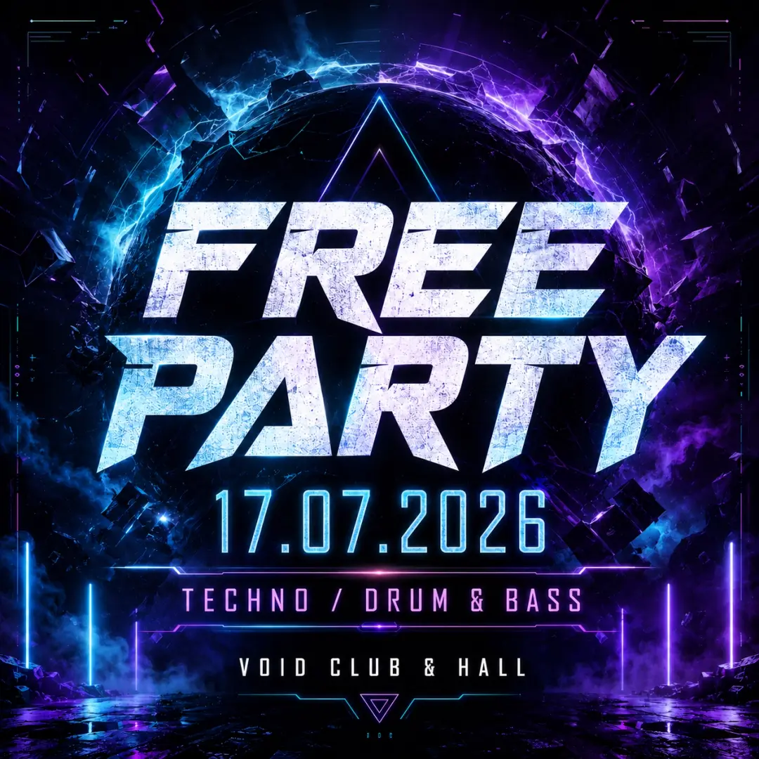 Free Party with Ghost, Bæmbus, Andi Beat, Lukeez, Upzet, Ed Shepherd, DjFunky, Mononoke