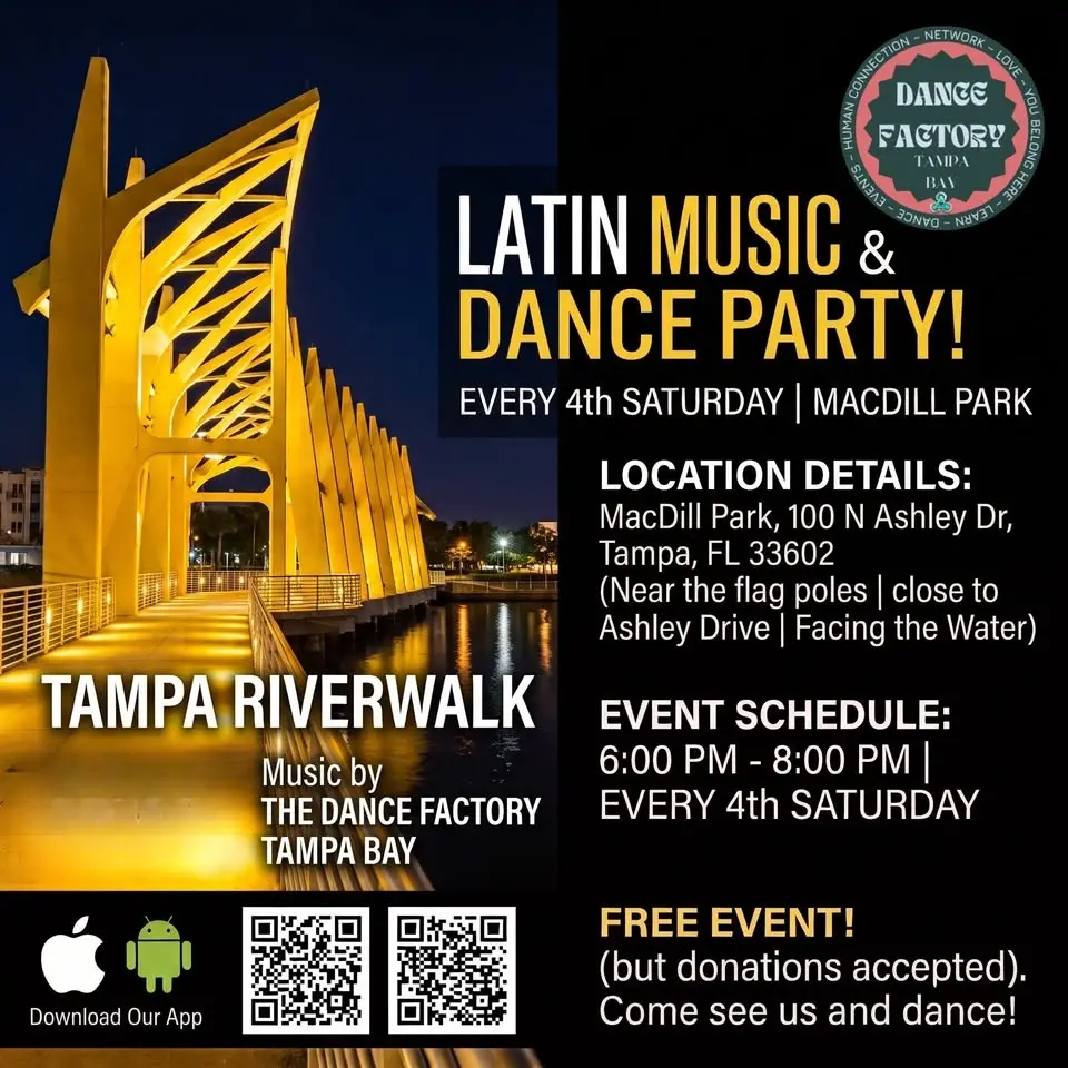 Dance on the Tampa Riverwalk!