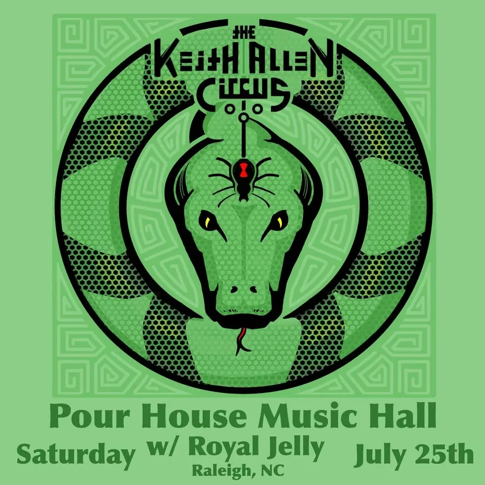 tKAC (feat members of The Mantras) w/ Royal Jelly | 7/25 | Pour House | Raleigh, NC 
