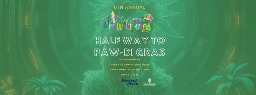 Half Way to Paw-di Gras Karaoke Night 🎤🐾
