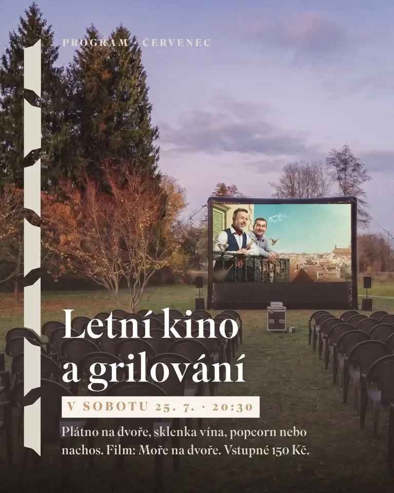 Letní kino a grilování
