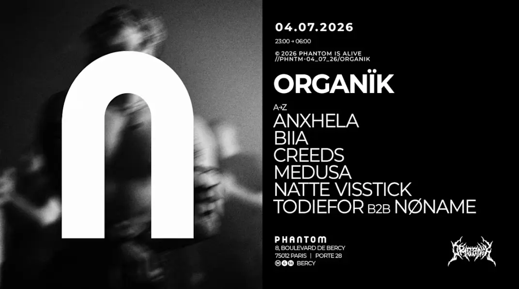 Phantom X Organïk : Creeds, Natte Visstik, Todiefor, Nøname