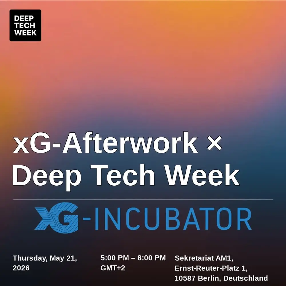 xG-Afterwork × Deep Tech Week