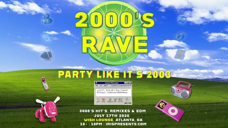 Iris Presents: 2000s Rave @ Wish Lounge | Fri, July 17th!