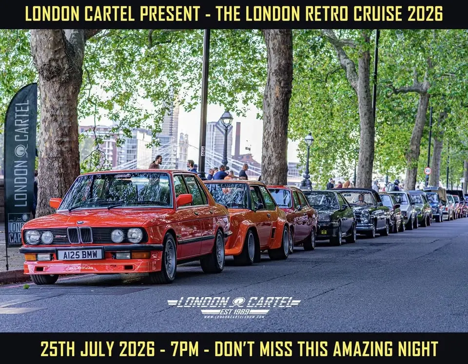 London Cartel Retro Cruise 2026