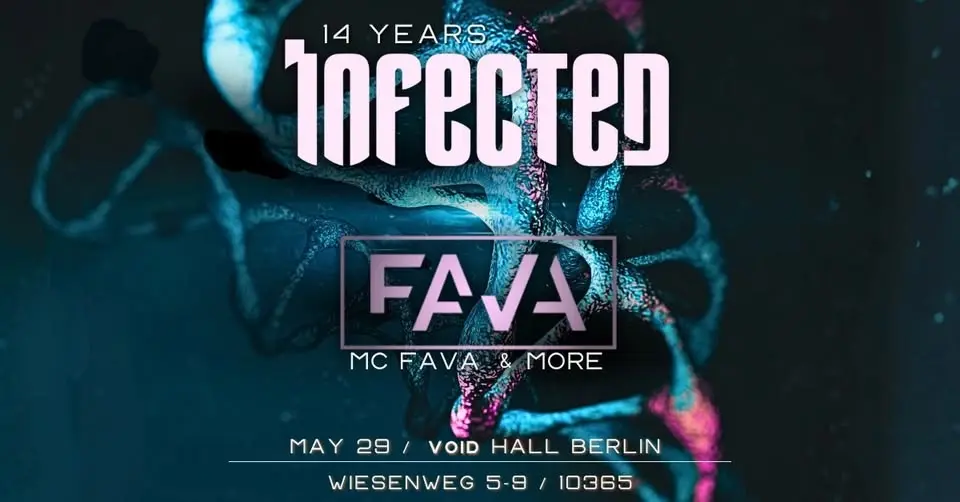 14 Years Infected Dnb with MC Fava | Drum & Bass | VOID Hall