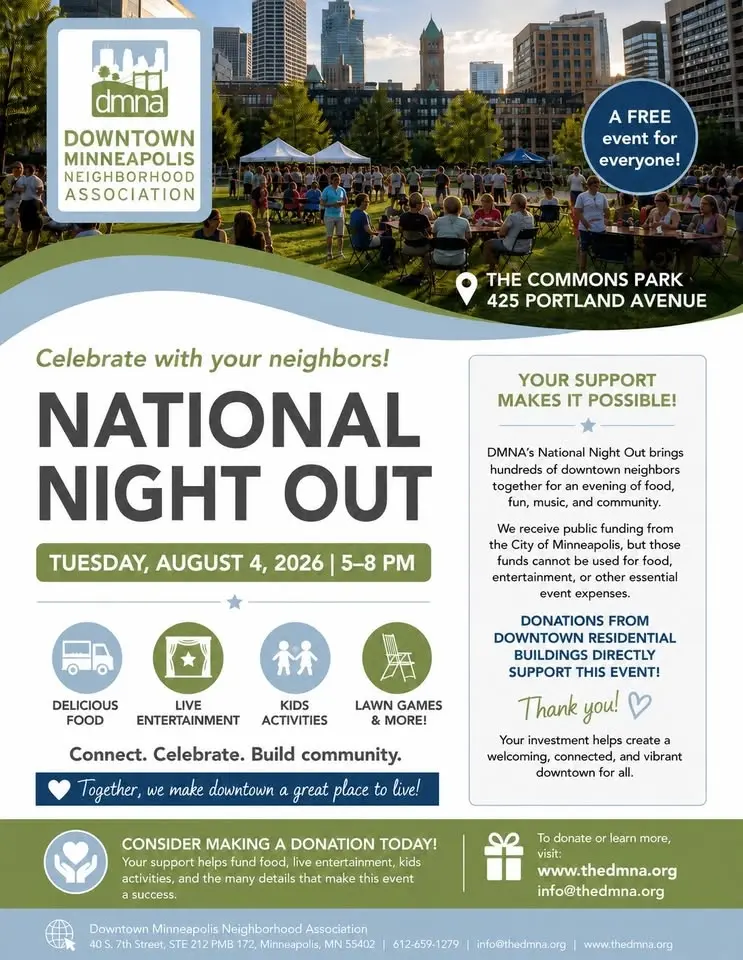 DMNA National Night Out Celebration on August 4