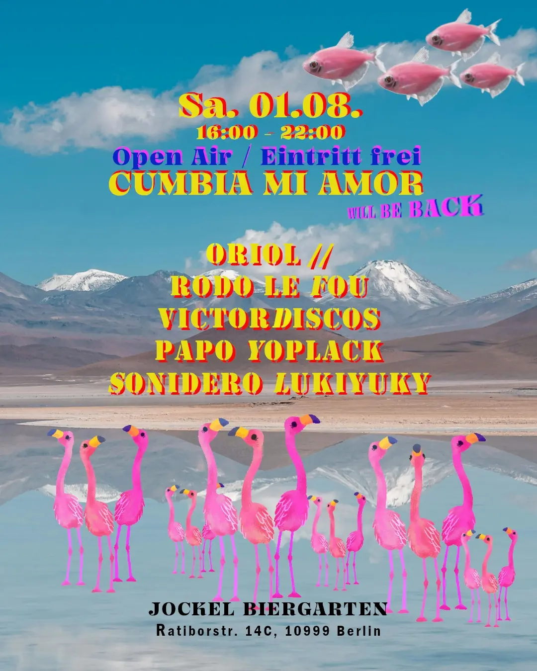 CUMBIA MI AMOR - FREE OPEN AIR