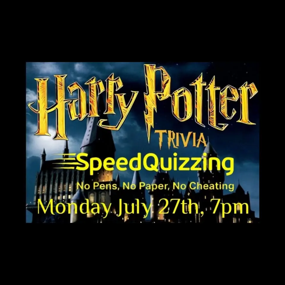 Speedquizzing Themed Trivia- Harry Potter Trivia 