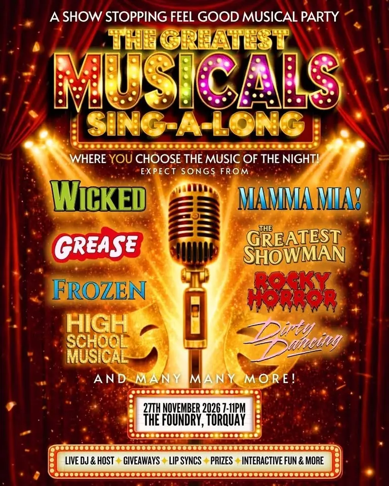 The Greatest Musicals SINGALONG - Torquay