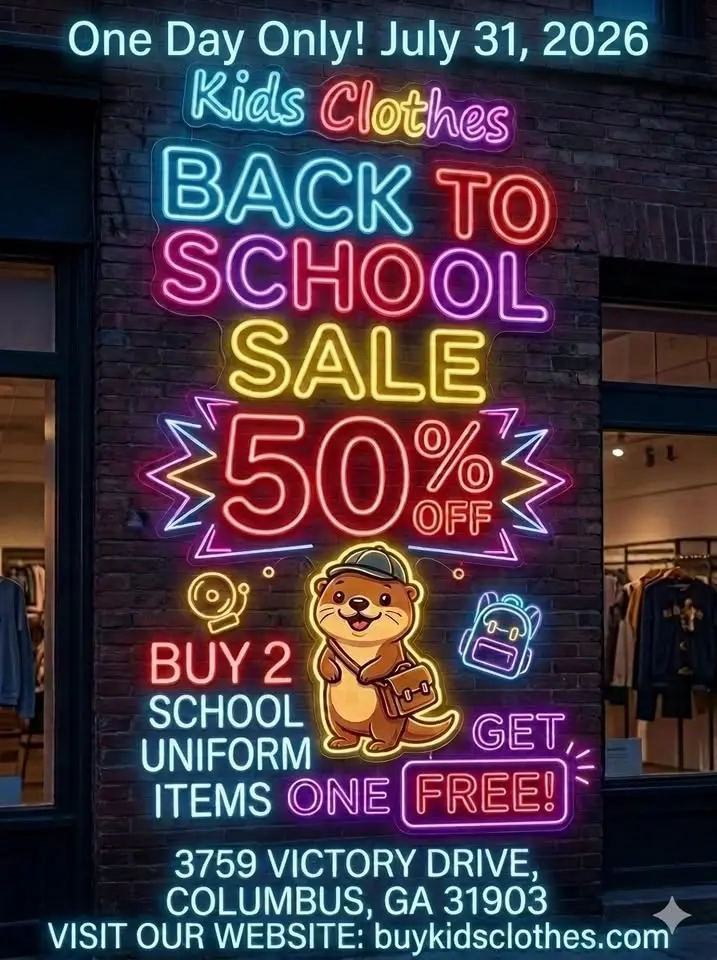 Back to School Sale