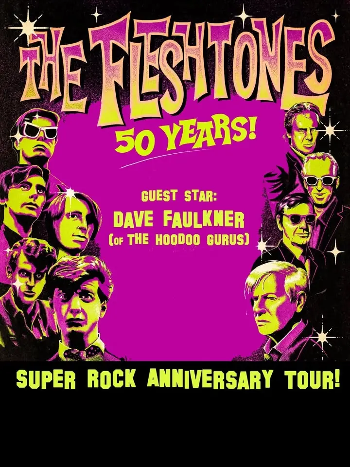 THE FLESHTONES + GUEST STAR DAVE FAULKNER (Hoodoo Gurus)