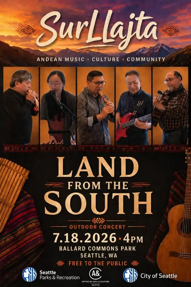 Andean Music in the Park: SurLlajta (Free Concert)
