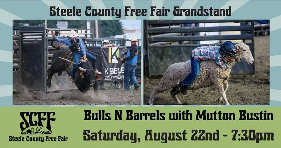 Bulls N Barrels @ Steele County Free Fair