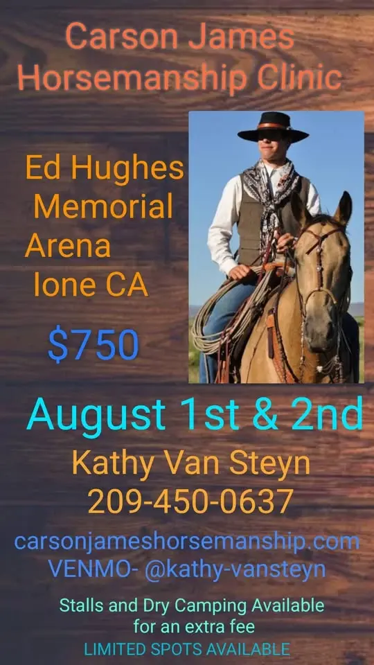 Carson James Horsemanship Clinic 
