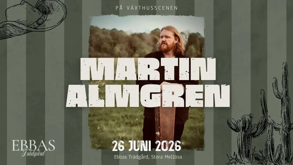 Konsert med Martin Almgren 🎶