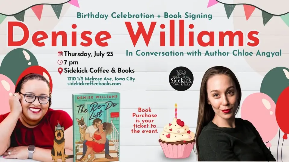 Birthday Celebration + Book Signing with Author Denise Williams in conversation with Chloe Angyal