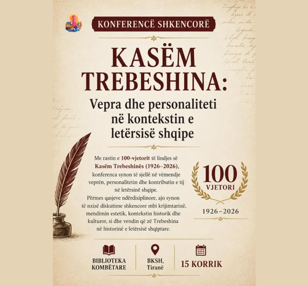 Kasëm Trebeshina: His work and personality in the context of Albanian literature