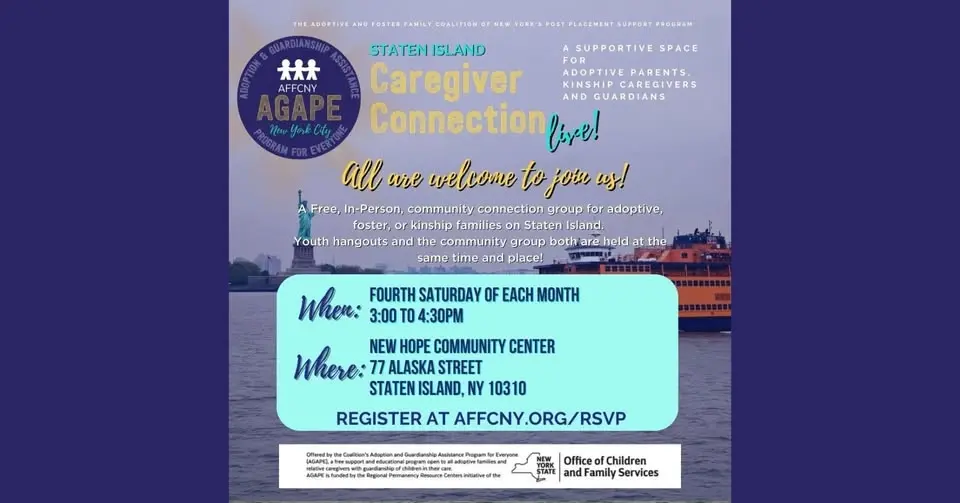AGAPE NYC Caregiver Connection LIVE! Manhattan