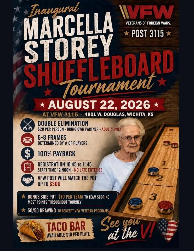 Inaugural Marcella Storey Shuffleboard Tourney