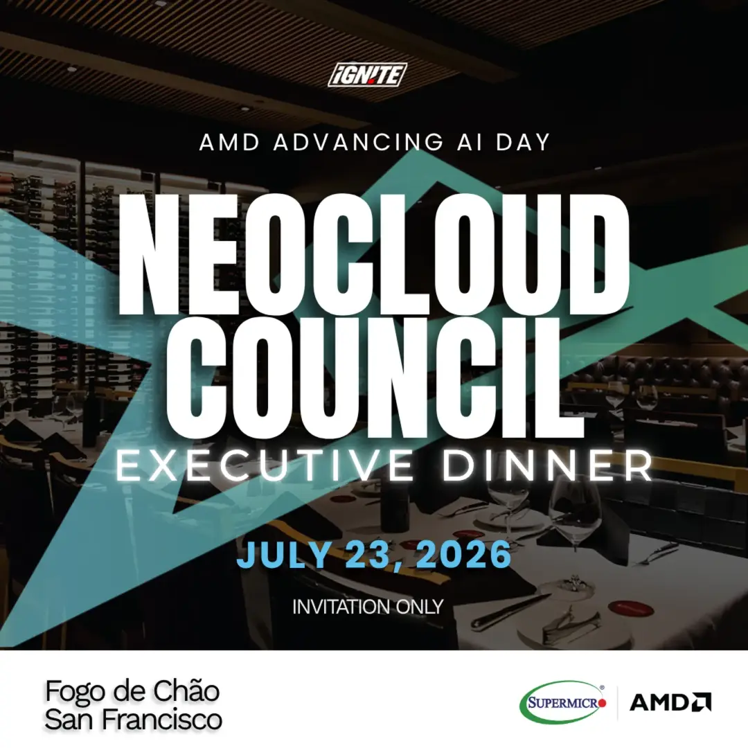 NEOCLOUD COUNCIL DINNER @ AMD AI DAY