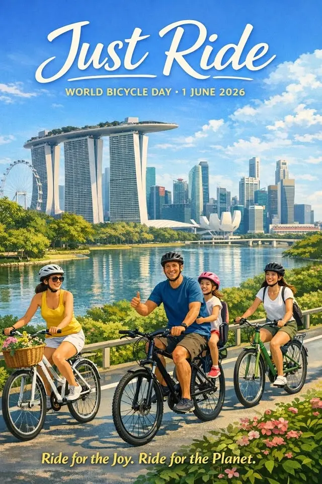 Just Ride-World Bicycle Day