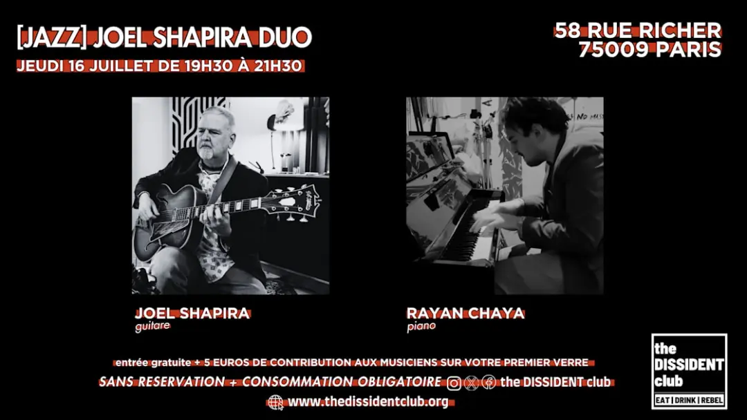[Jazz] Joel Shapira Duo