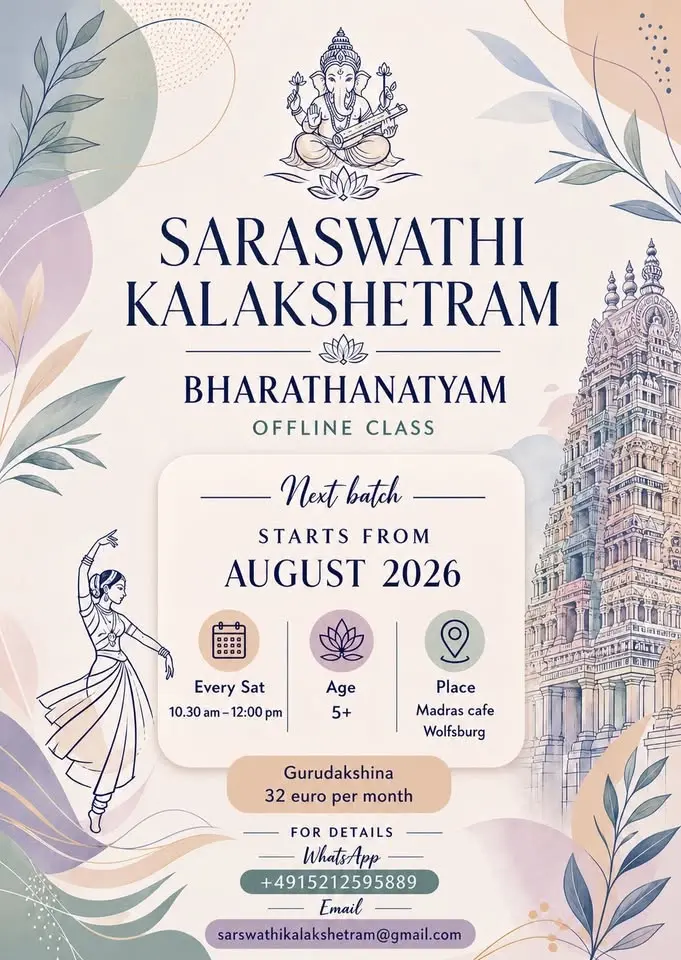 Bharathanatyam class