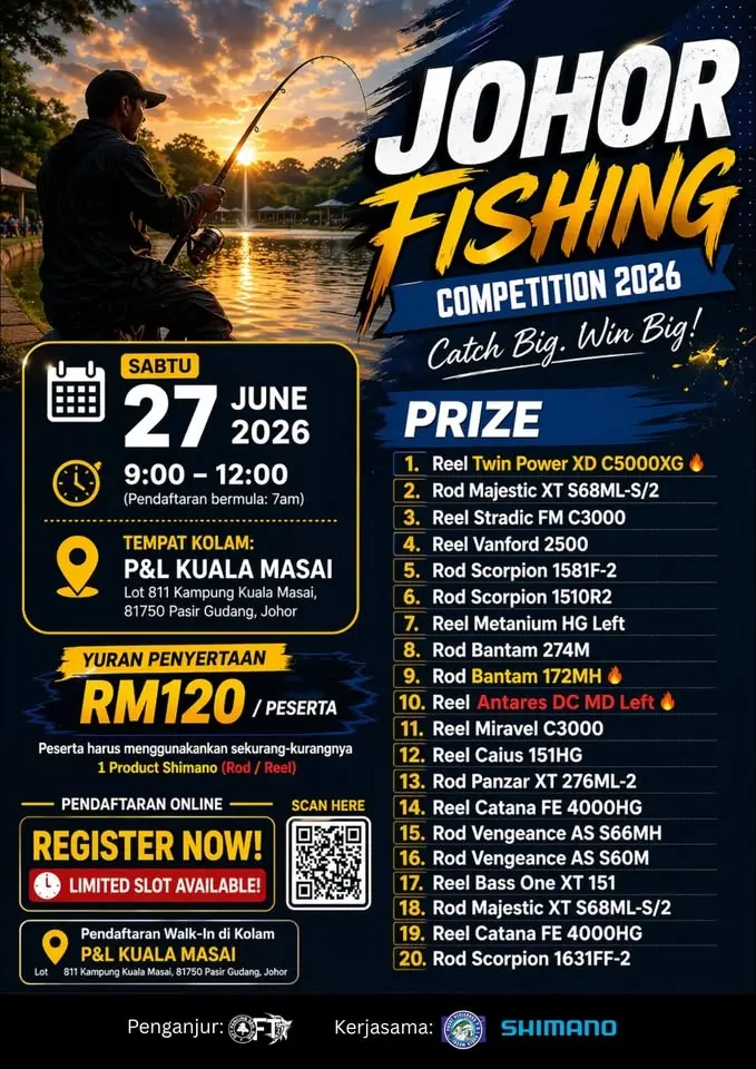 JOHOR FISHING COMPETITION 2026