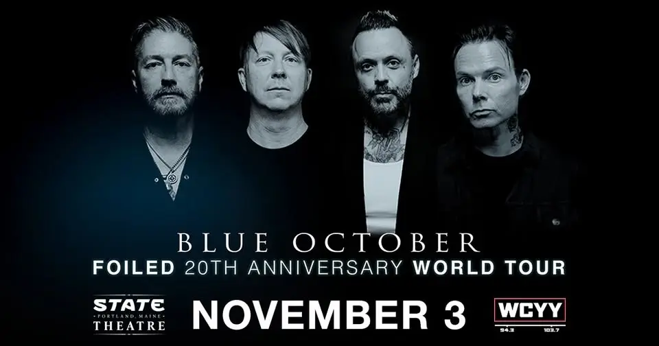 Blue October - Foiled 20th Anniversary Tour