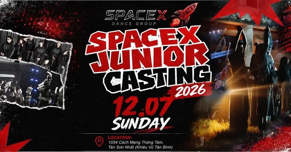 CASTING SPACEX JUNIOR 2026 🚀