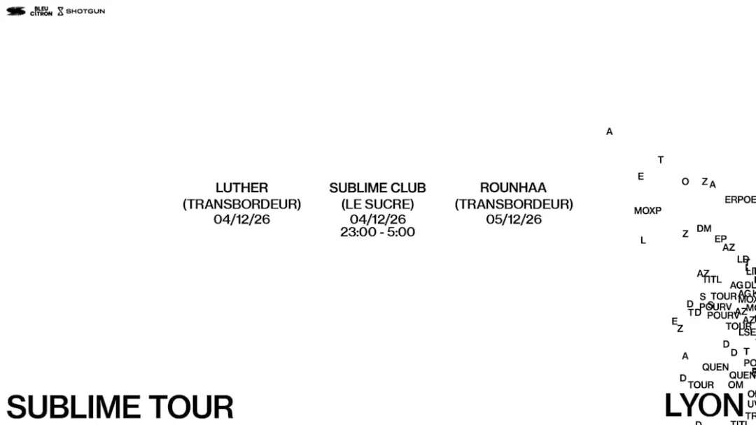 Sublime Tour - Lyon