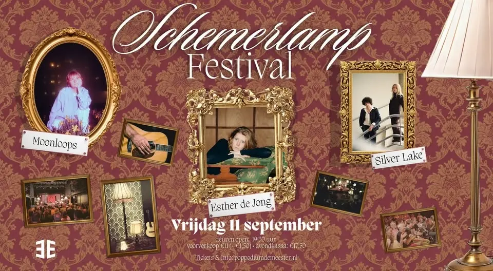 Schemerlampfestival: Esther de Jong, Moonloops & Silver Lake