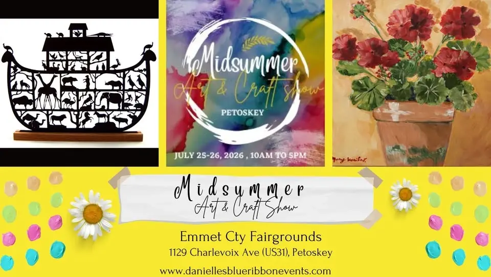3rd annual Petoskey Midsummer Art & Craft Show
