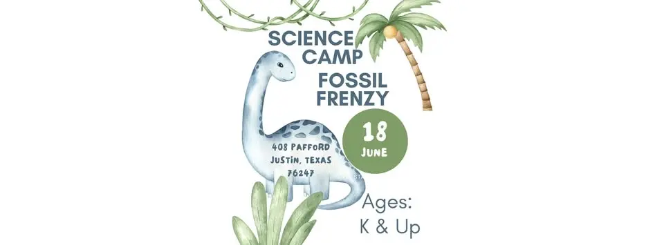 Fossil Frenzy-Science Camp K-up