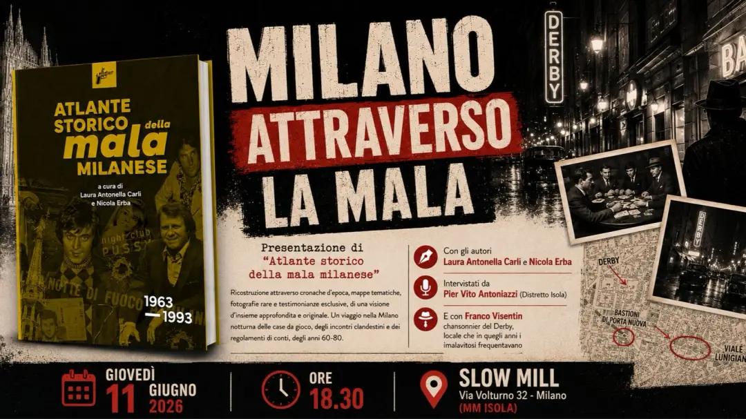 Milano attraverso la mala – Libro “Atlante storico della mala milanese”