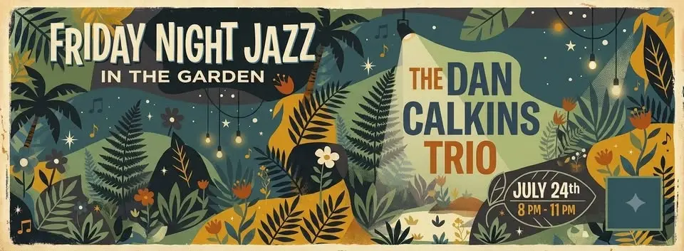 Friday Night Jazz in the Garden feat. the Dan Calkins Trio