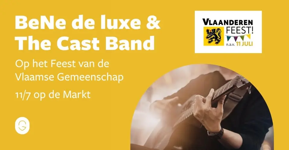 Feest op de Markt op 11 juli