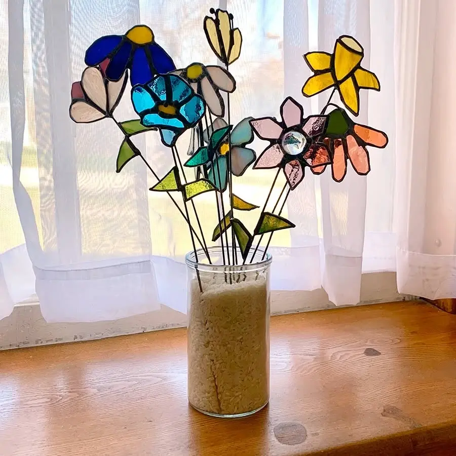 Stained Glass Flowers Workshop