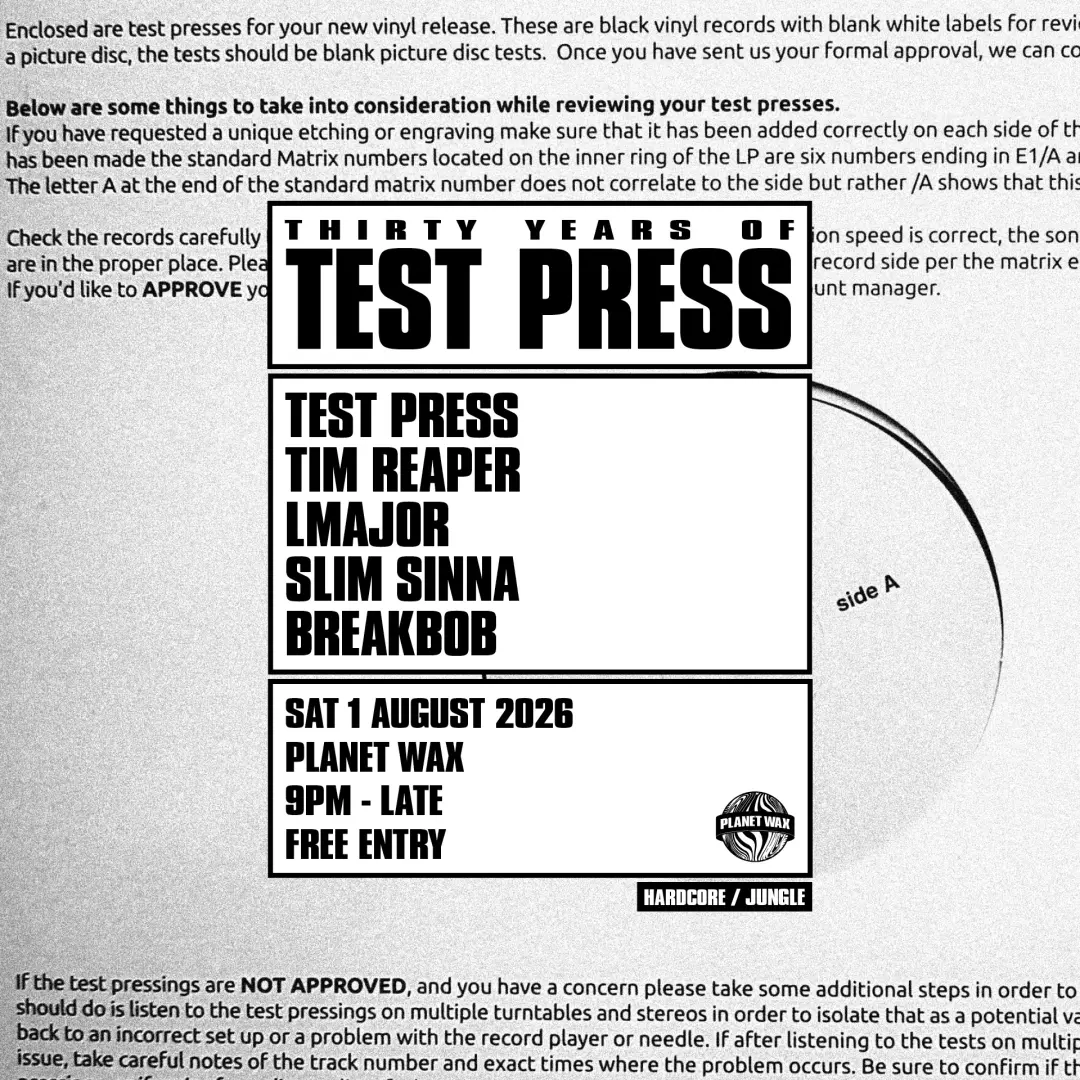 30 Years of Test Press
