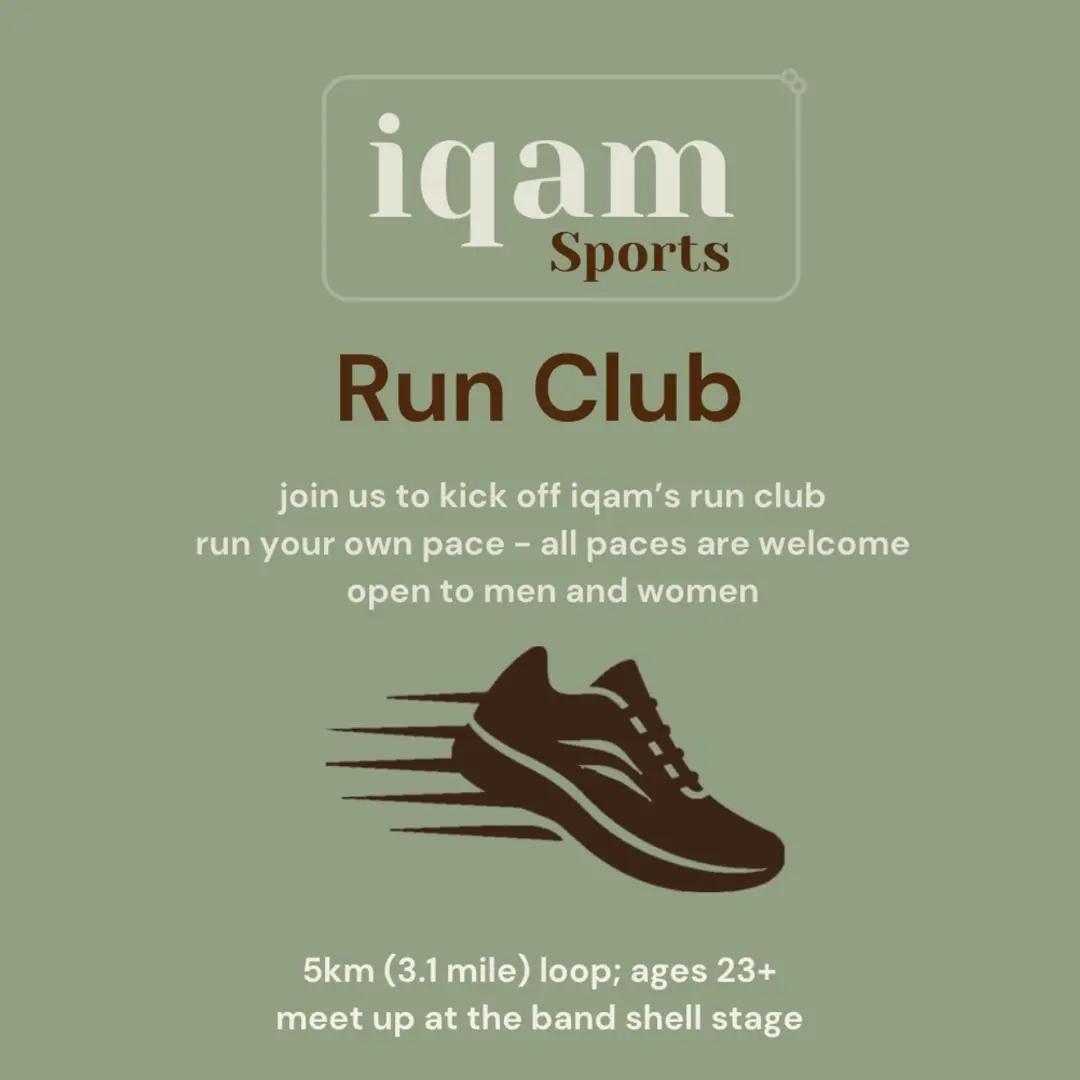 Iqam's 1st Run Club Event!