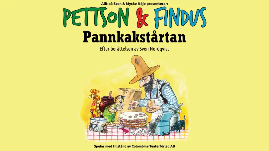 Pettson & Findus "Pannkakstårtan"  