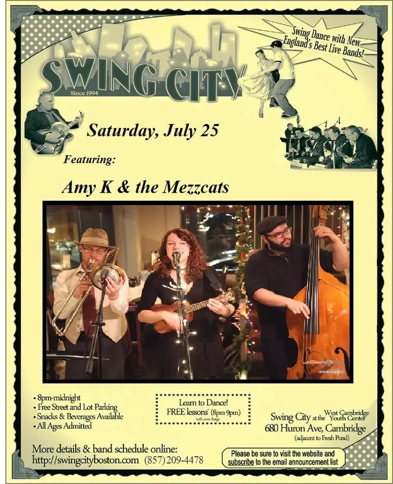 Amy Kucharik & the Mezzcats at Swing City!