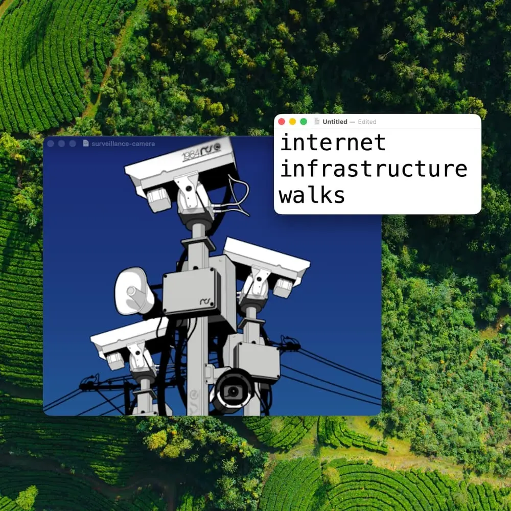 Internet Infrastructure Walk (for National Surveillance Camera Day)