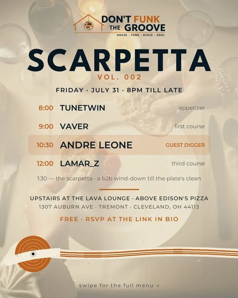 Scarpetta vol. 002 - Dance, House, Funk, Disco, Soul