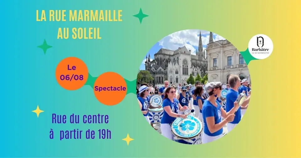 La Rue Marmaille au Soleil 