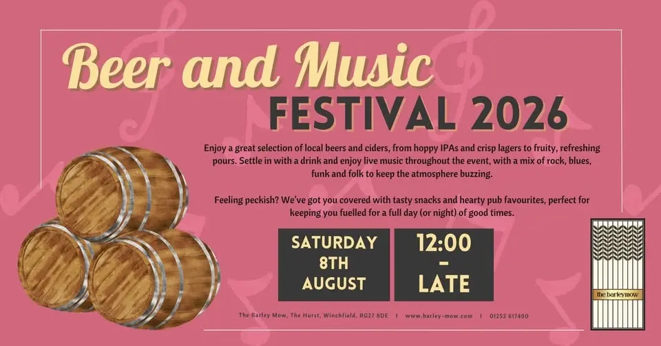 Barley Mow Beer & Music Festival