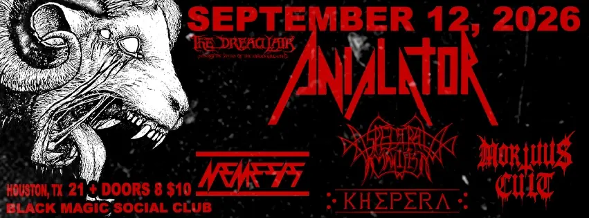 Anialator, Spectral Manifest, Nemesis, Mortuus Cult, Khepera