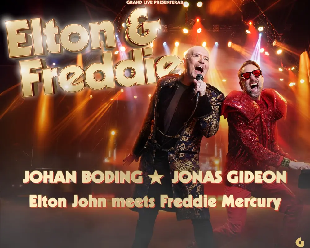 Elton John meets Freddie Mercury